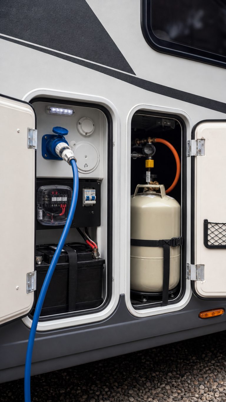 Acqua energia e gas in camper guida pratica