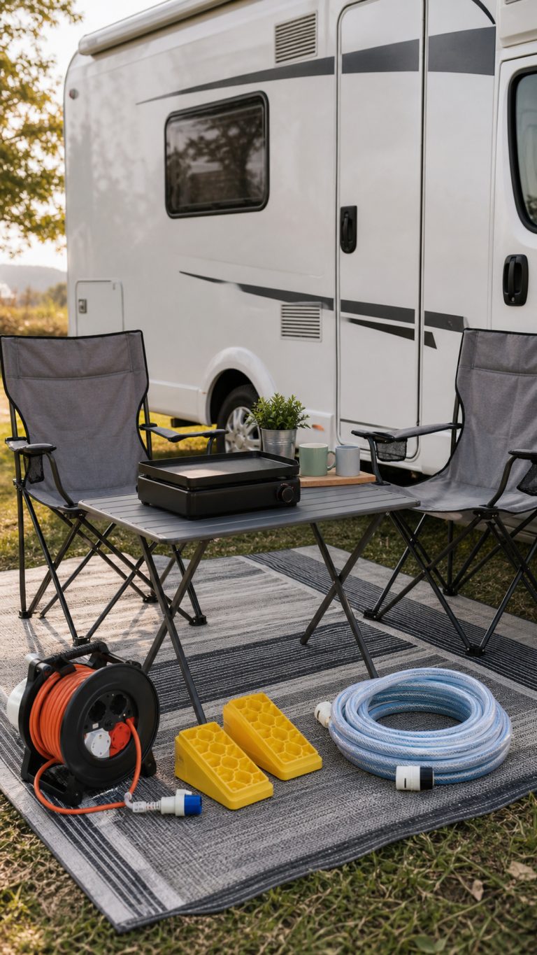 Attrezzatura essenziale per il primo camper