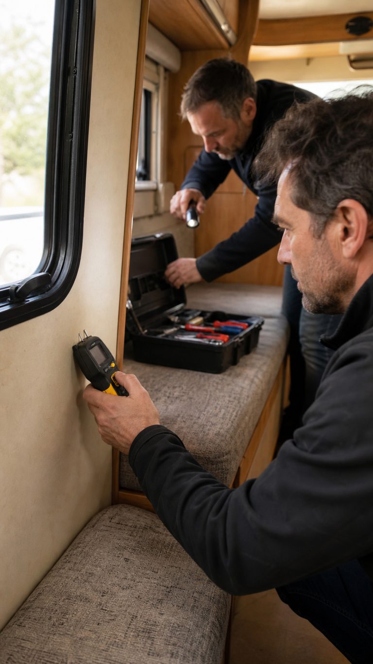 Camper usato e controlli prima dell'acquisto