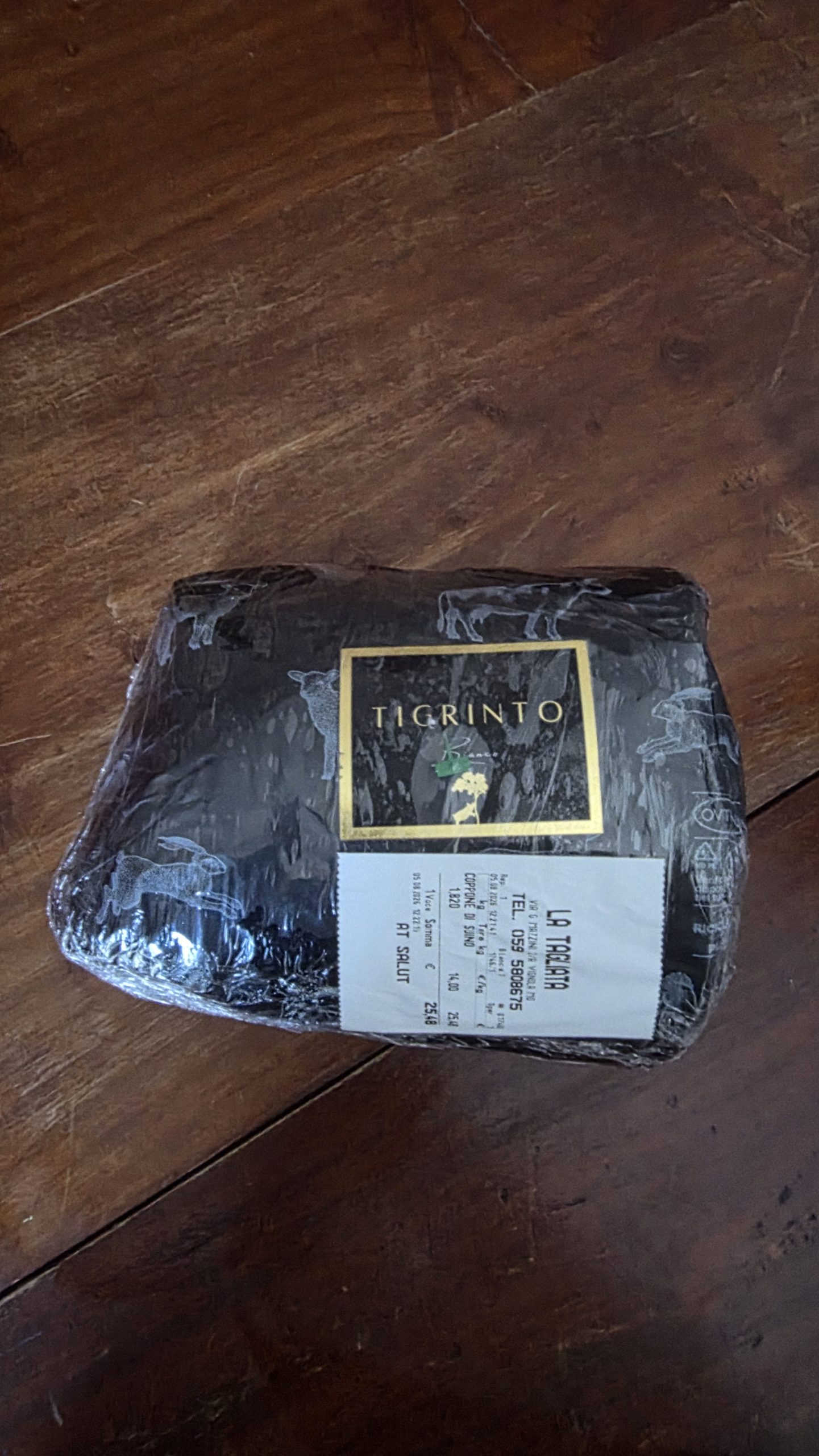 coppone etichetta la tagliata