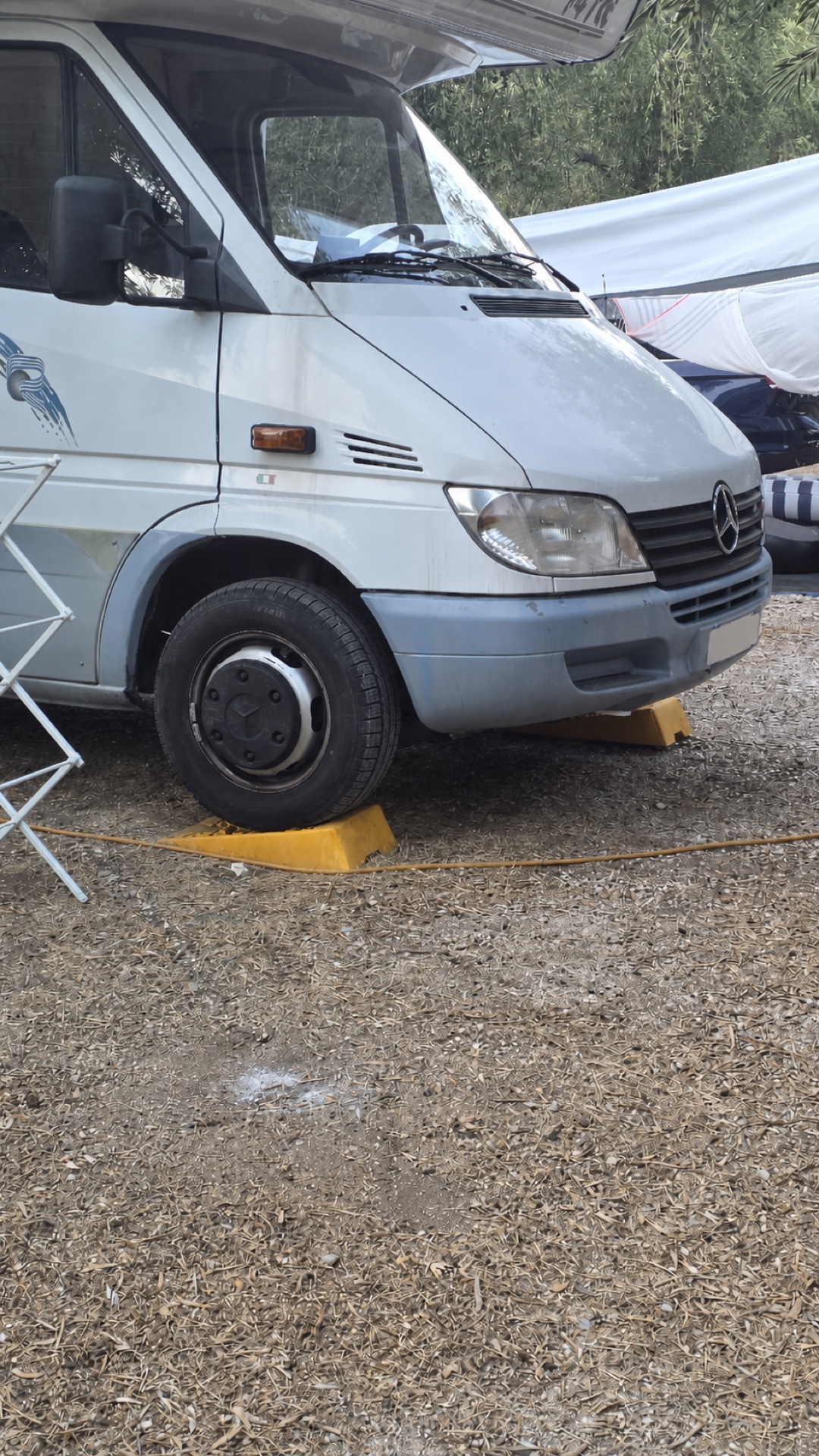 cunei camper sotto ruote