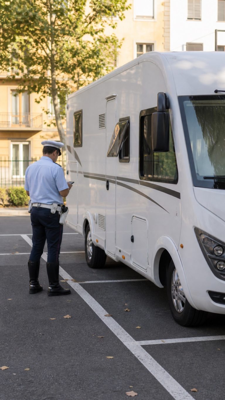 Finestrini aperti in camper la multa è valida