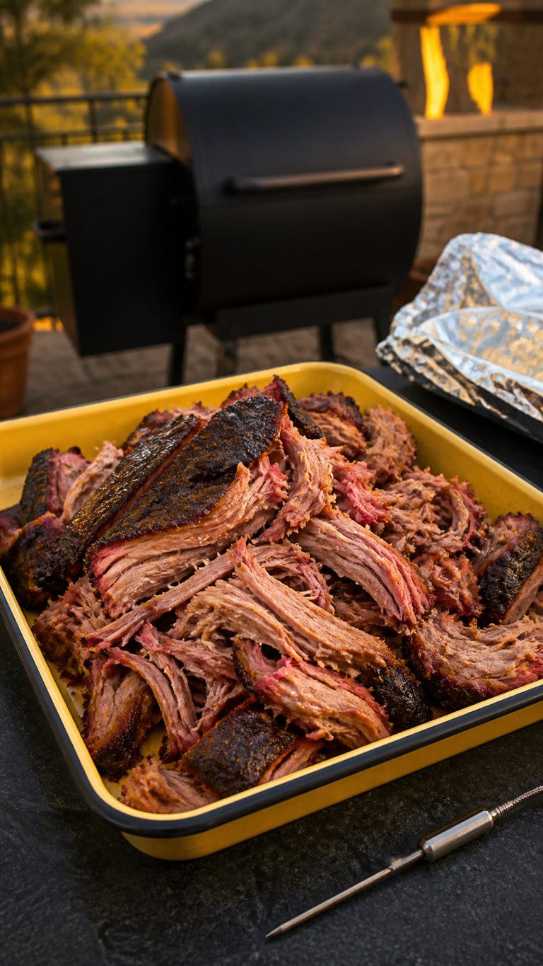 Pulled pork con pellet grill e forno Anova