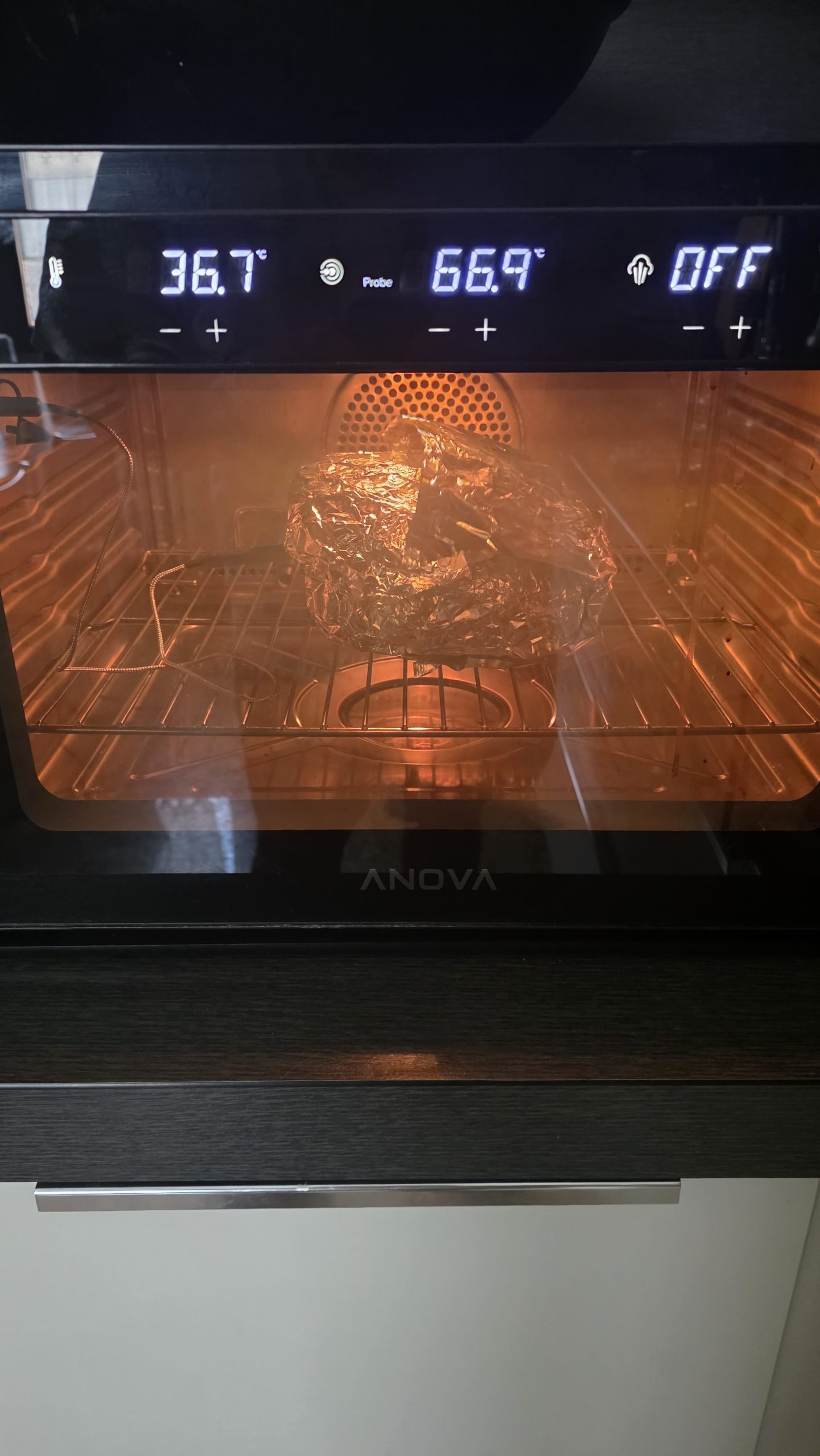 pulled pork foil forno anova