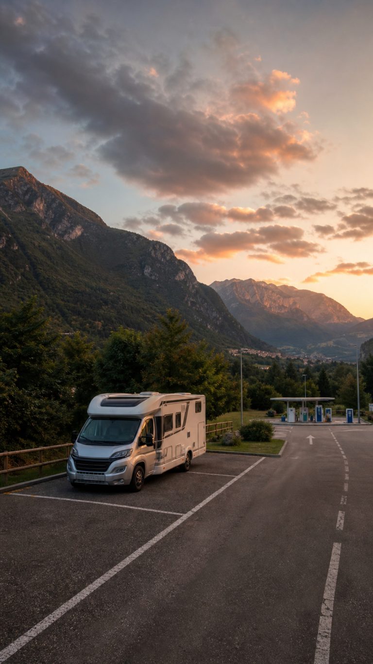 Viaggiare e sostare in camper guida iniziale