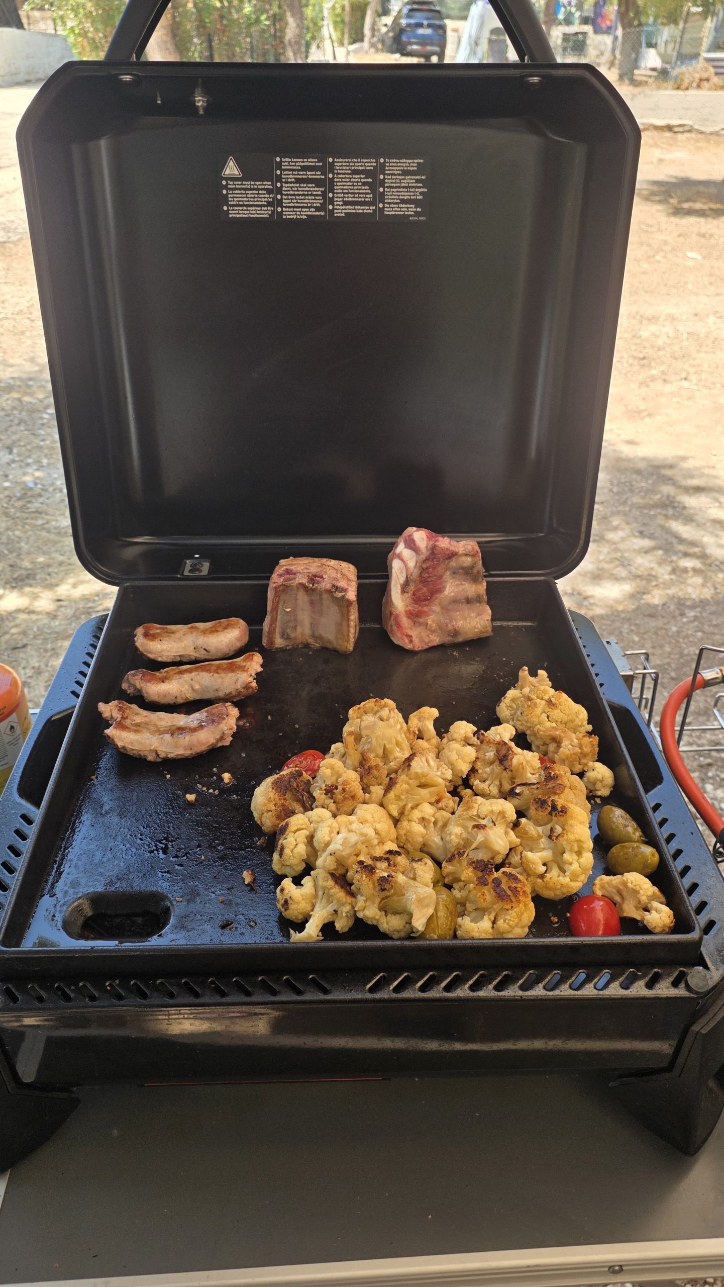weber slate costine cavolfiore