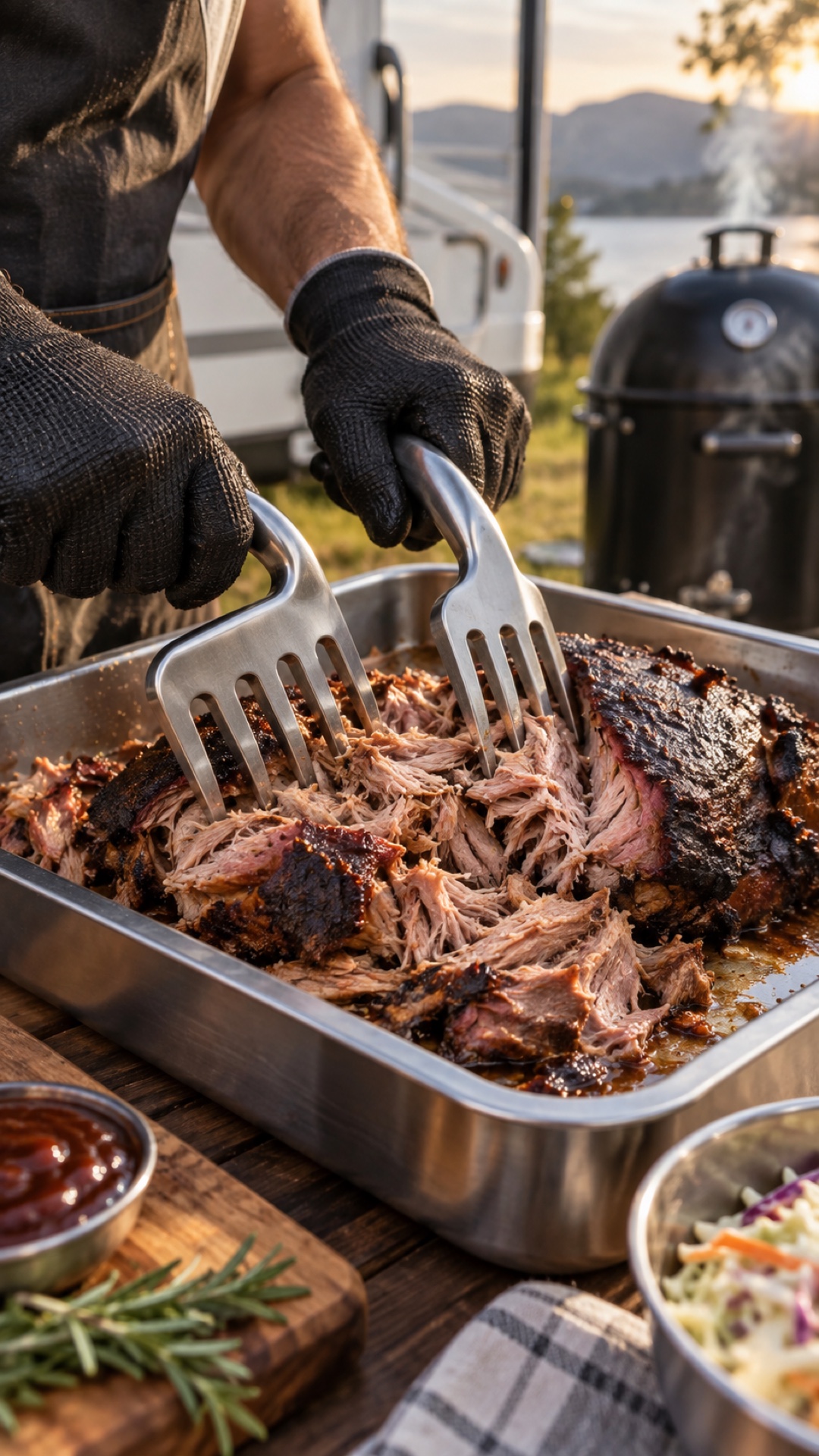 Forchette per pulled pork: perché scelgo l’acciaio