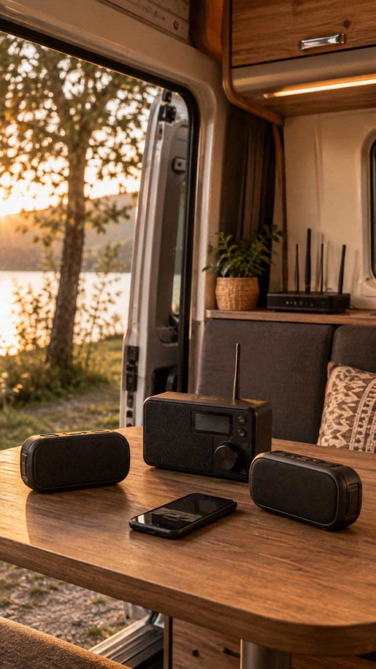 Musica e radio in camper: tutte le soluzioni