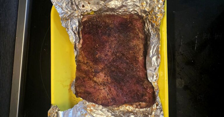 Costata di maiale tra pellet grill e forno Anova