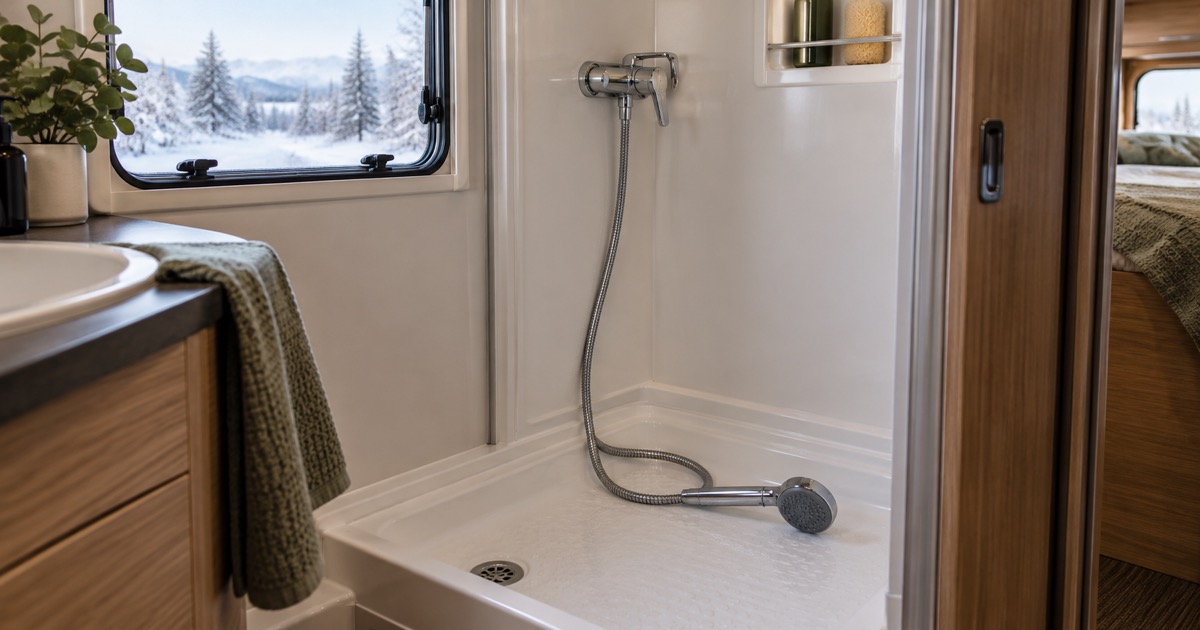 Svuotare l’acqua del camper prima del gelo